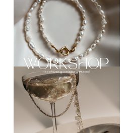 12.30. Tenyésztett gyöngy & pezsgő ékszer workshop